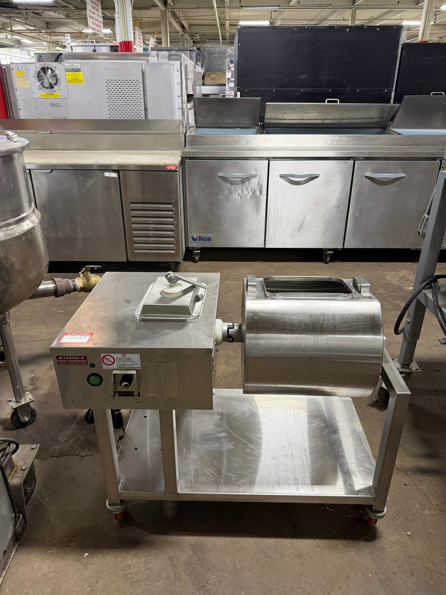 Omcan - Vacuum Meat Marinator M101-120 REFURBISHED CFE-0263 Omcan - Vacuum Meat Marinator M101-120 REFURBISHED CFE-0263