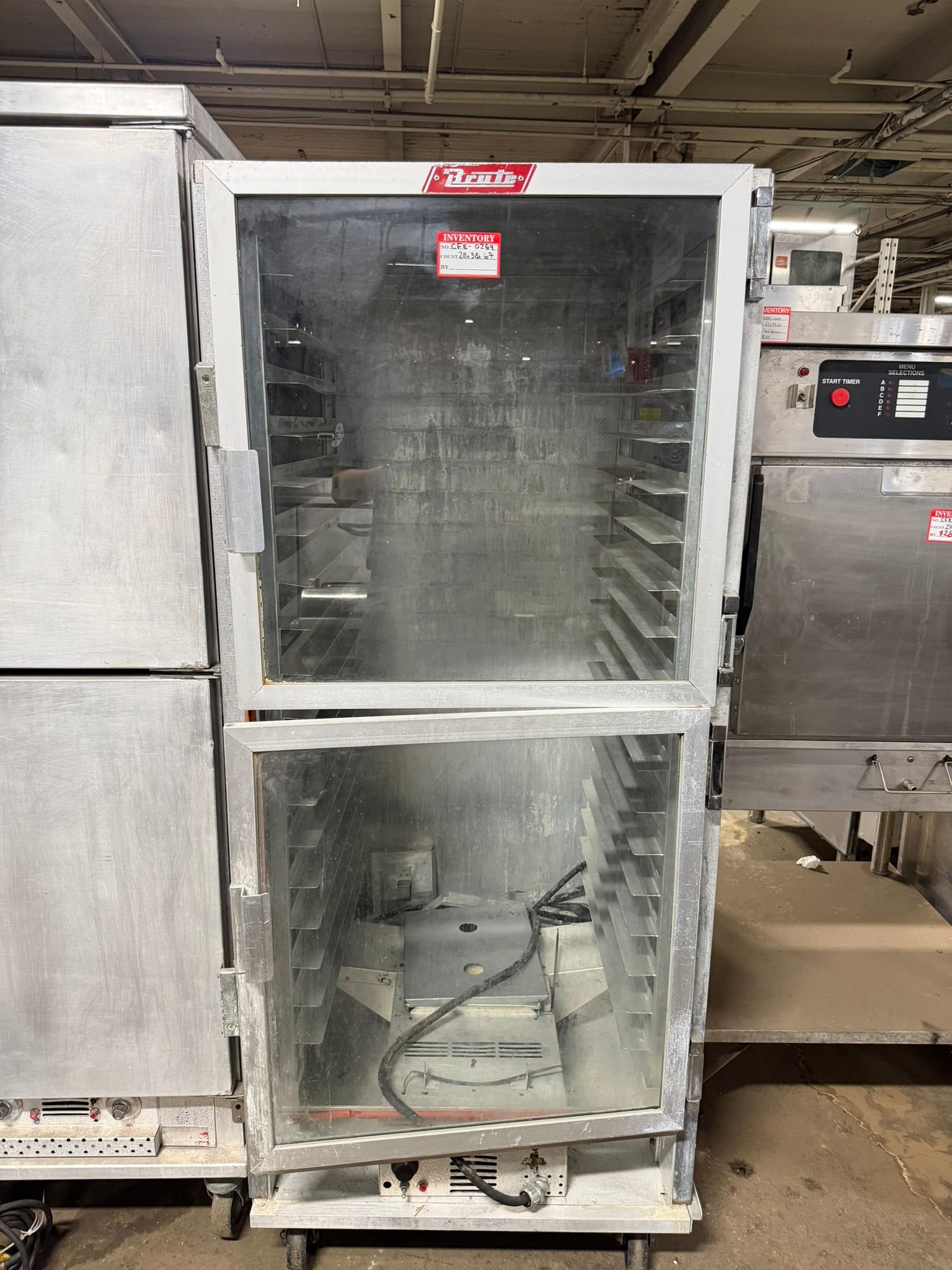 BRUTE commercial heated proofer and holding cabinet REFURBISHED CFE-0264