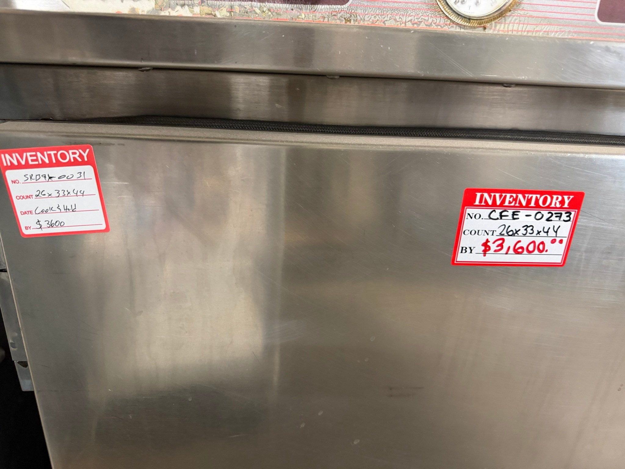 26" Cook and Hold Oven System REFURBISHED CFE-0273 26" Cook and Hold Oven System REFURBISHED CFE-0273