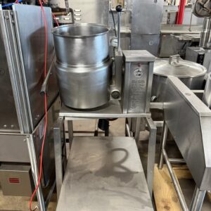 Allofab Manual 12-Gallon Electric Steam Kettle - 208V REFURBISHED CFE-0298 Allofab Manual 12-Gallon Electric Steam Kettle - 208V REFURBISHED CFE-0298
