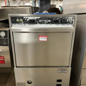 Jet Tech F-18DP high-temperature commercial undercounter dishwasher REFURBISHED CFE-0321 Jet Tech F-18DP high-temperature commercial undercounter dishwasher REFURBISHED CFE-0321