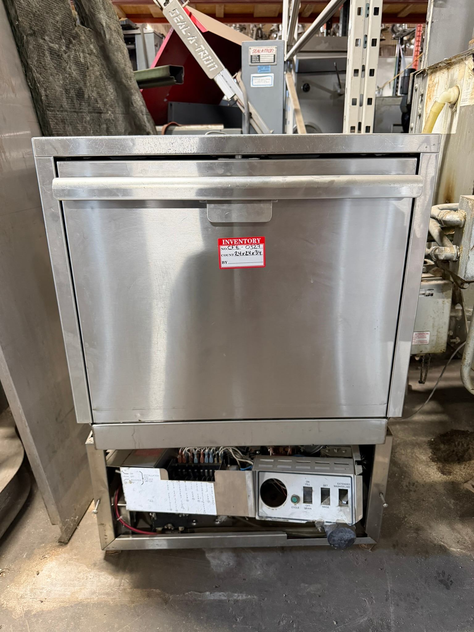 High-Temperature Undercounter Dishwasher REFURBISHED CFE-0327 High-Temperature Undercounter Dishwasher REFURBISHED CFE-0327