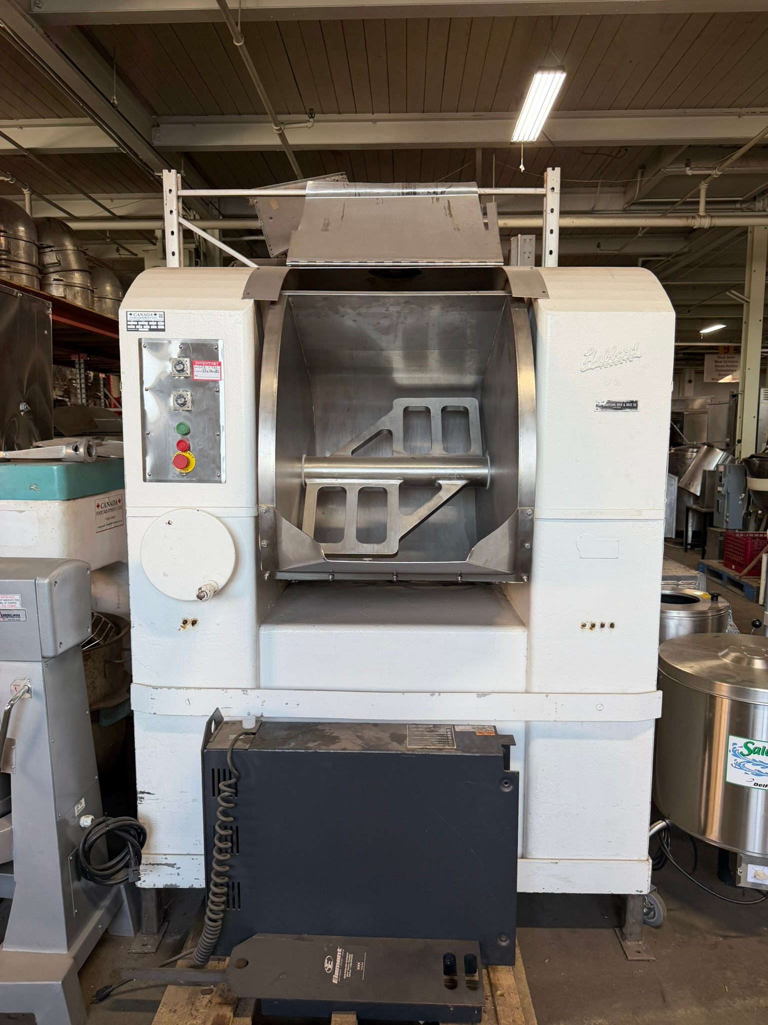 Horizontal dough mixer / Enclosed frame horizontal roller bar mixer / Tilting Bowl Mechanism REFURBISHED CFE-0332 Horizontal dough mixer / Enclosed frame horizontal roller bar mixer / Tilting Bowl Mechanism REFURBISHED CFE-0332