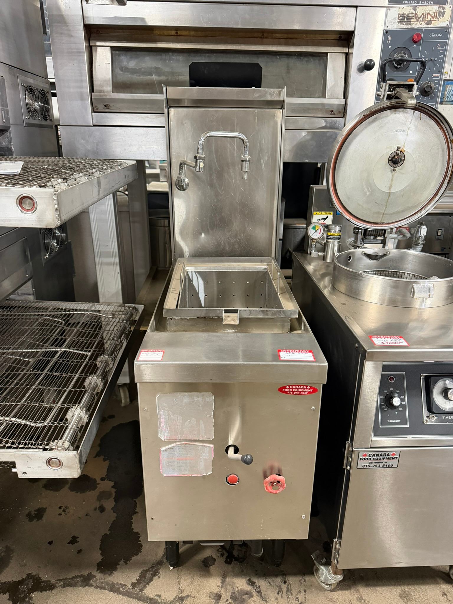 Pasta Cooker & Re-Thermalizer Natural Gas 40L Capacity REFURBISHED CFE-0205 Pasta Cooker & Re-Thermalizer Natural Gas 40L Capacity REFURBISHED CFE-0205