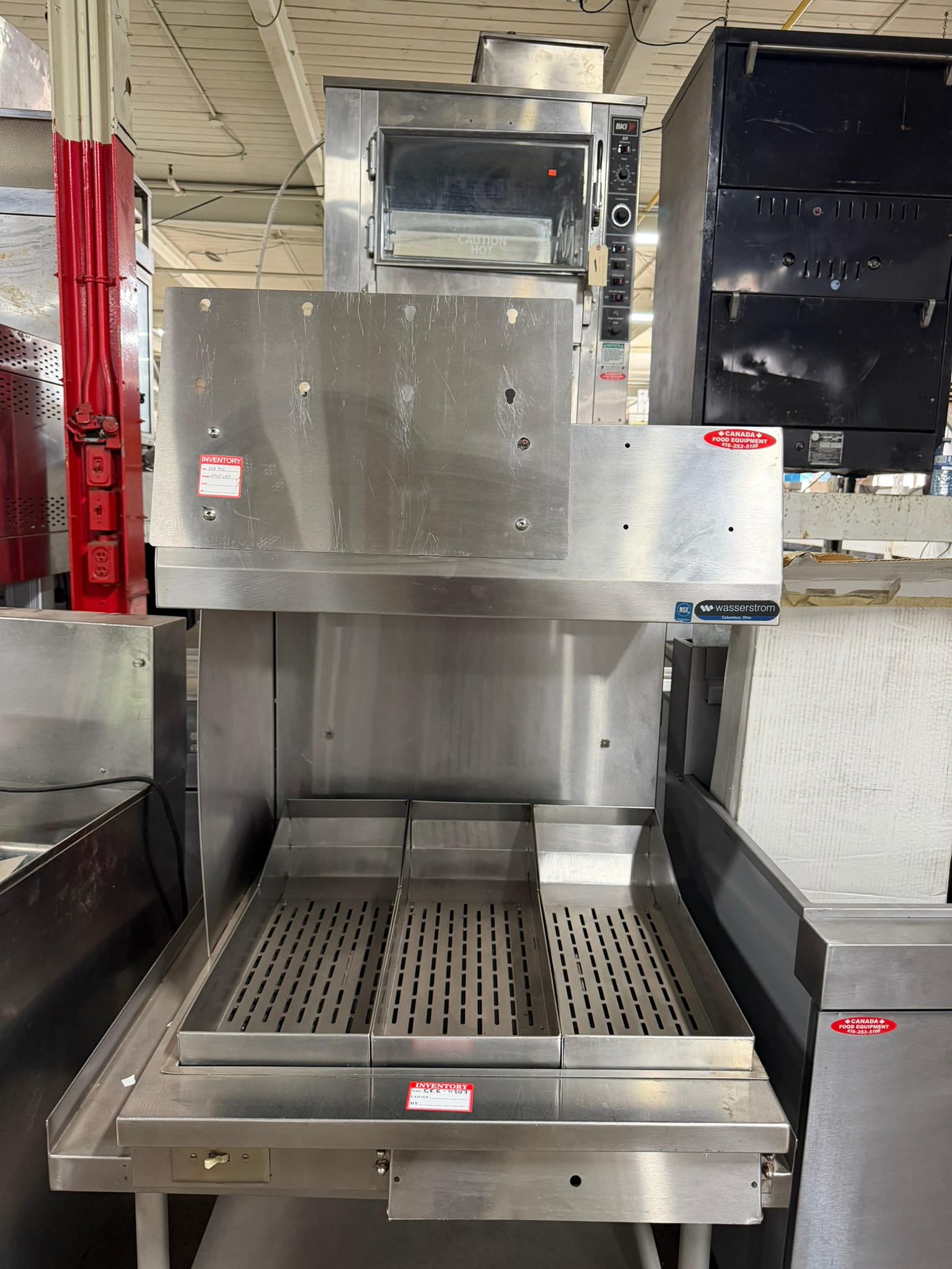 Wasserstrom WAS F760-06-94 Commercial Fried Food holding and Dump station REFURBISHED CFE-0207 Wasserstrom WAS F760-06-94 Commercial Fried Food holding and Dump station REFURBISHED CFE-0207