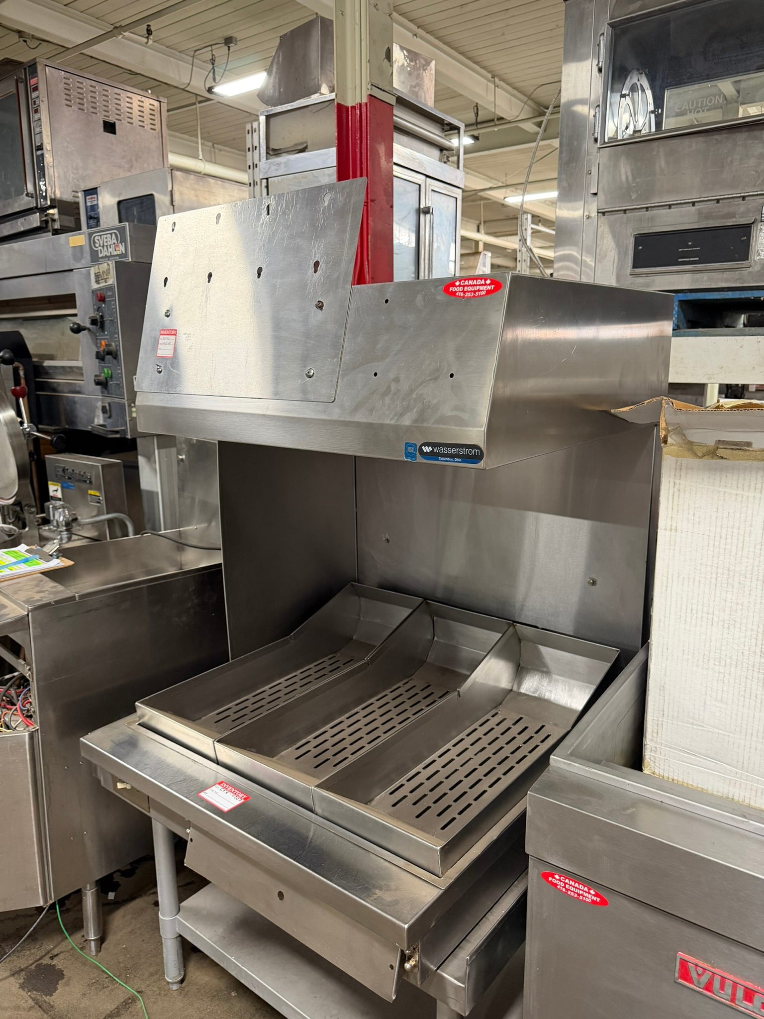 Wasserstrom WAS F760-06-94 Commercial Fried Food holding and Dump station REFURBISHED CFE-0207 Wasserstrom WAS F760-06-94 Commercial Fried Food holding and Dump station REFURBISHED CFE-0207