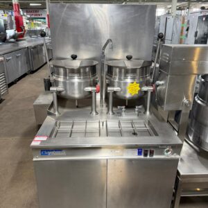 Cleveland Range 36GMK66200 (2) 6 Gal Gas Kettle / Cabinet Assembly REFURBISHED CFE-0254