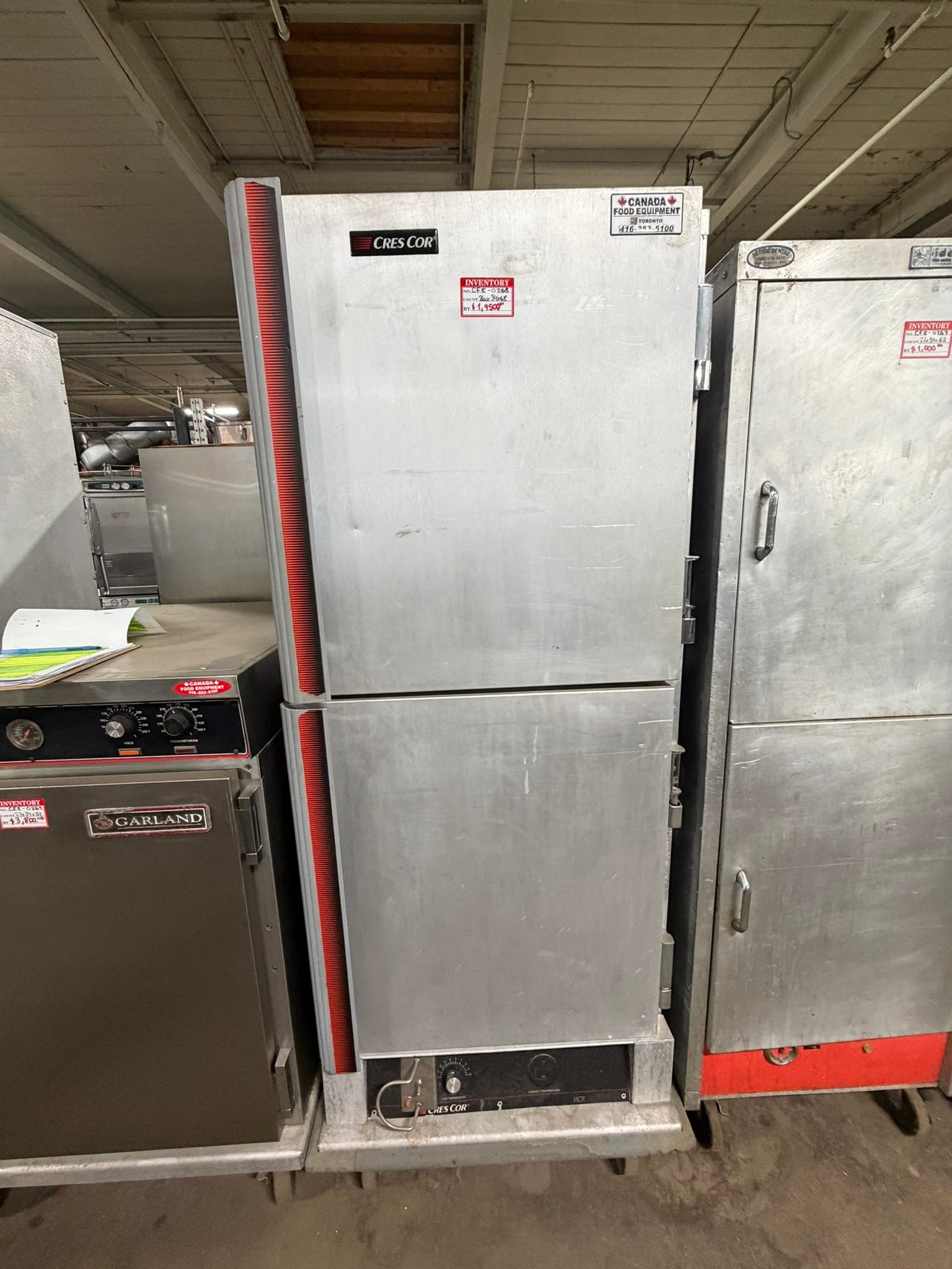CRES COR 5495 039 FULL SIZE HEATED HOLDING CABINET REFURBISHED CFE-0268 CRES COR 5495 039 FULL SIZE HEATED HOLDING CABINET REFURBISHED CFE-0268
