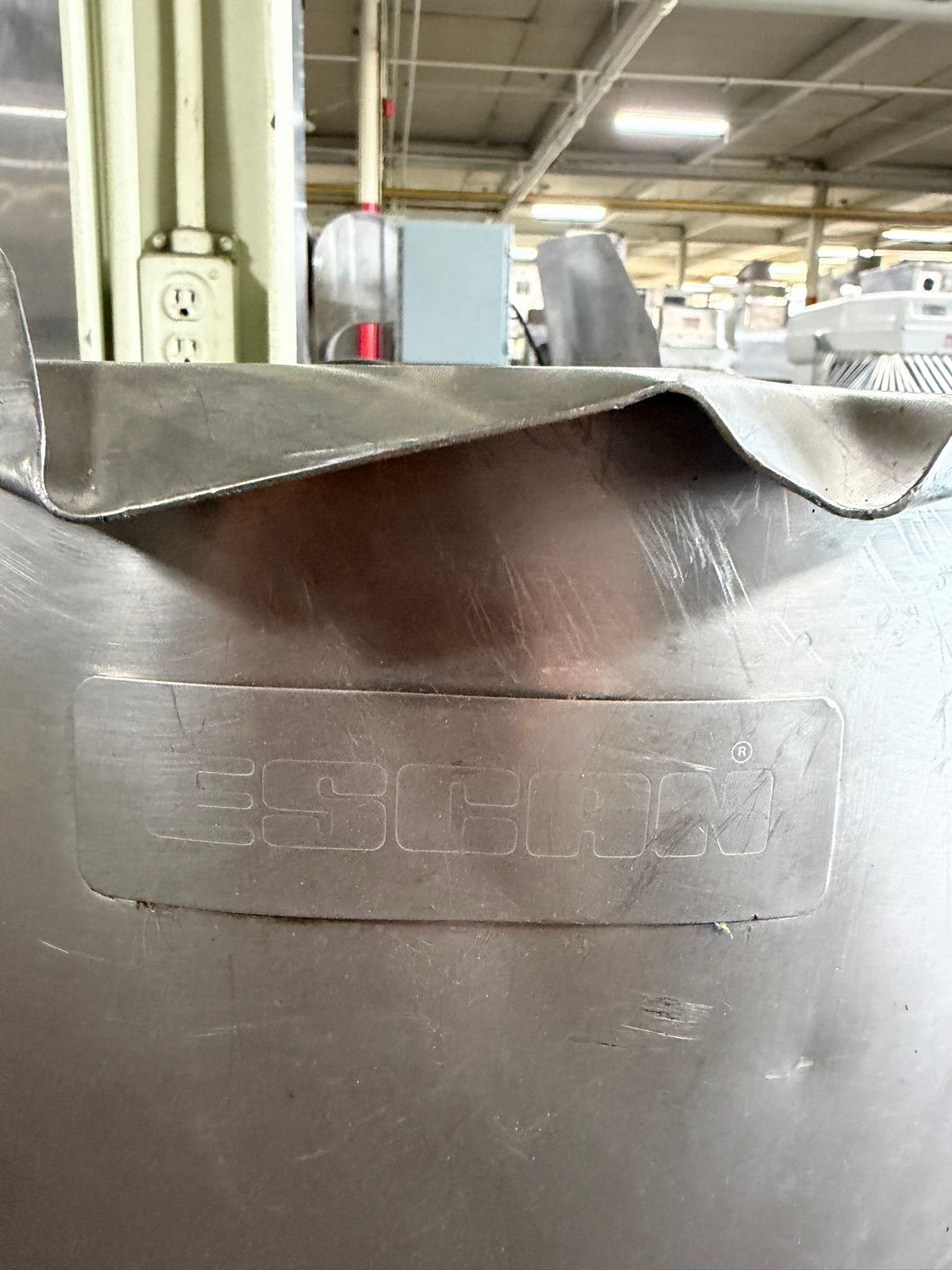 Escan manual tilting steam jacketed kettle REFURBISHED CFE-0295 Escan manual tilting steam jacketed kettle REFURBISHED CFE-0295