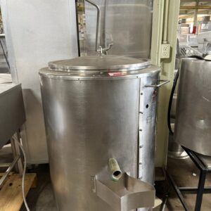 Groen 80 Gallon Stainless Steel Gas Fired Jacketed Kettle REFURBISHED CFE-0296