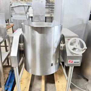 Escan KTLE-20 floor-mounted tilting steam jacketed kettle REFURBISHED CFE-0297