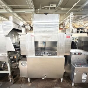 Jackson ES-44R Single Tank Low Temperature Conveyor Dishmachine - Left to Right, 208V, 3 Phase REFURBISHED CFE-0325