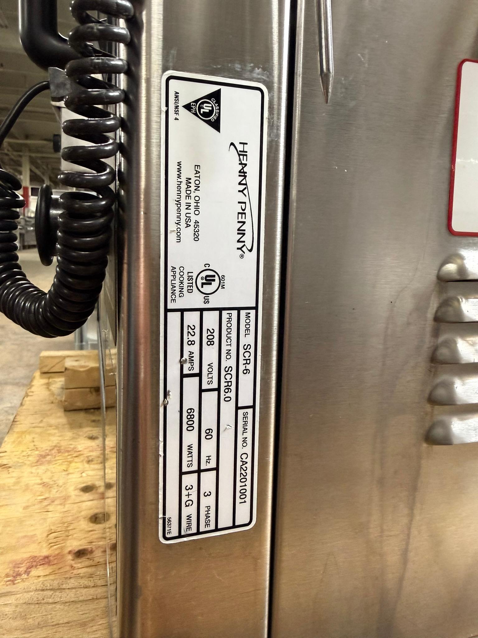 Henny Penny SCR-6 Electric Rotisserie, Countertop REFURBISHED CFE-0204 Henny Penny SCR-6 Electric Rotisserie, Countertop REFURBISHED CFE-0204