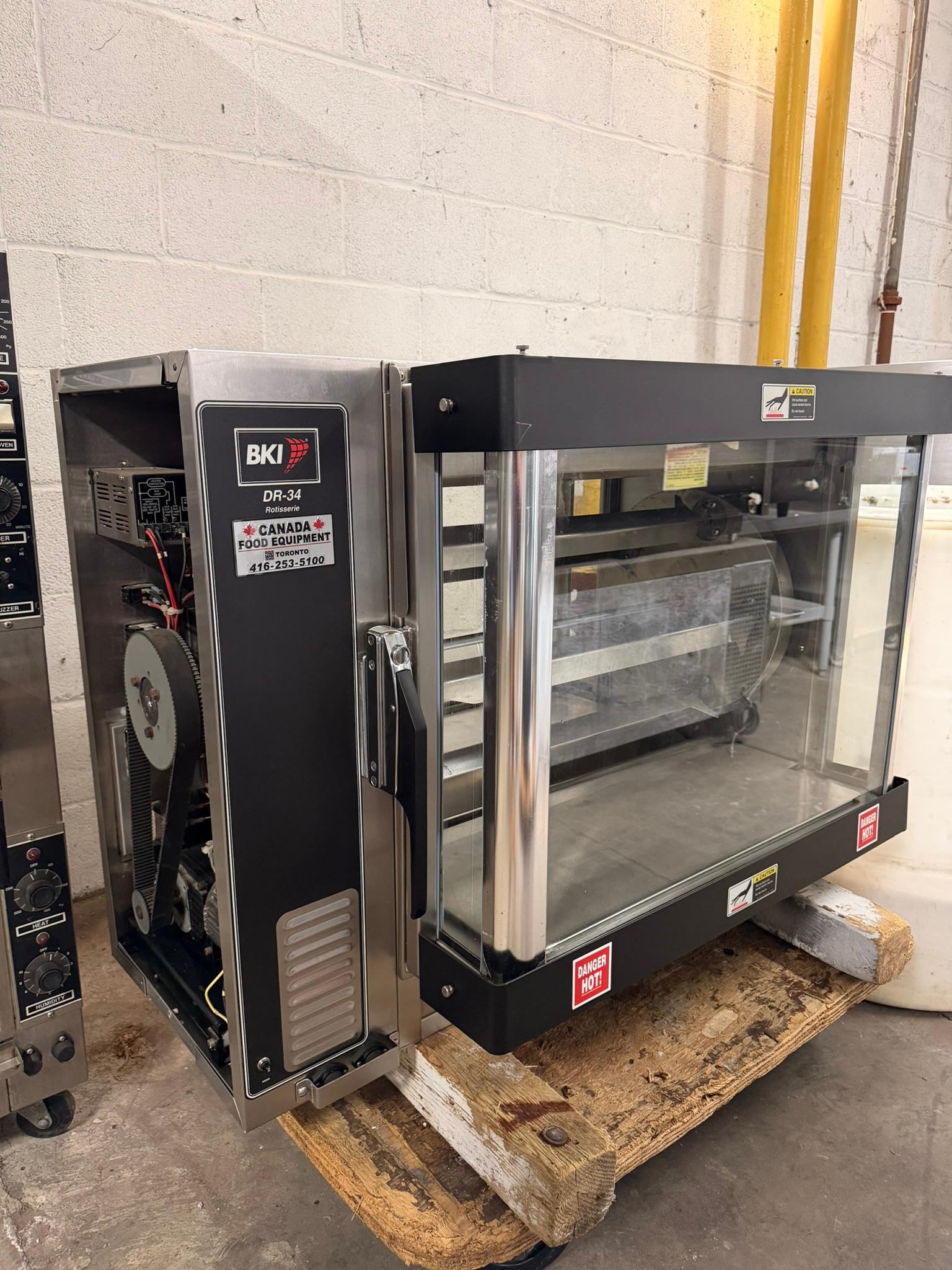 BKI Double Revolving Electric Rotisserie Model DR-34 REFURBISHED CFE-0211 BKI Double Revolving Electric Rotisserie Model DR-34 REFURBISHED CFE-0211