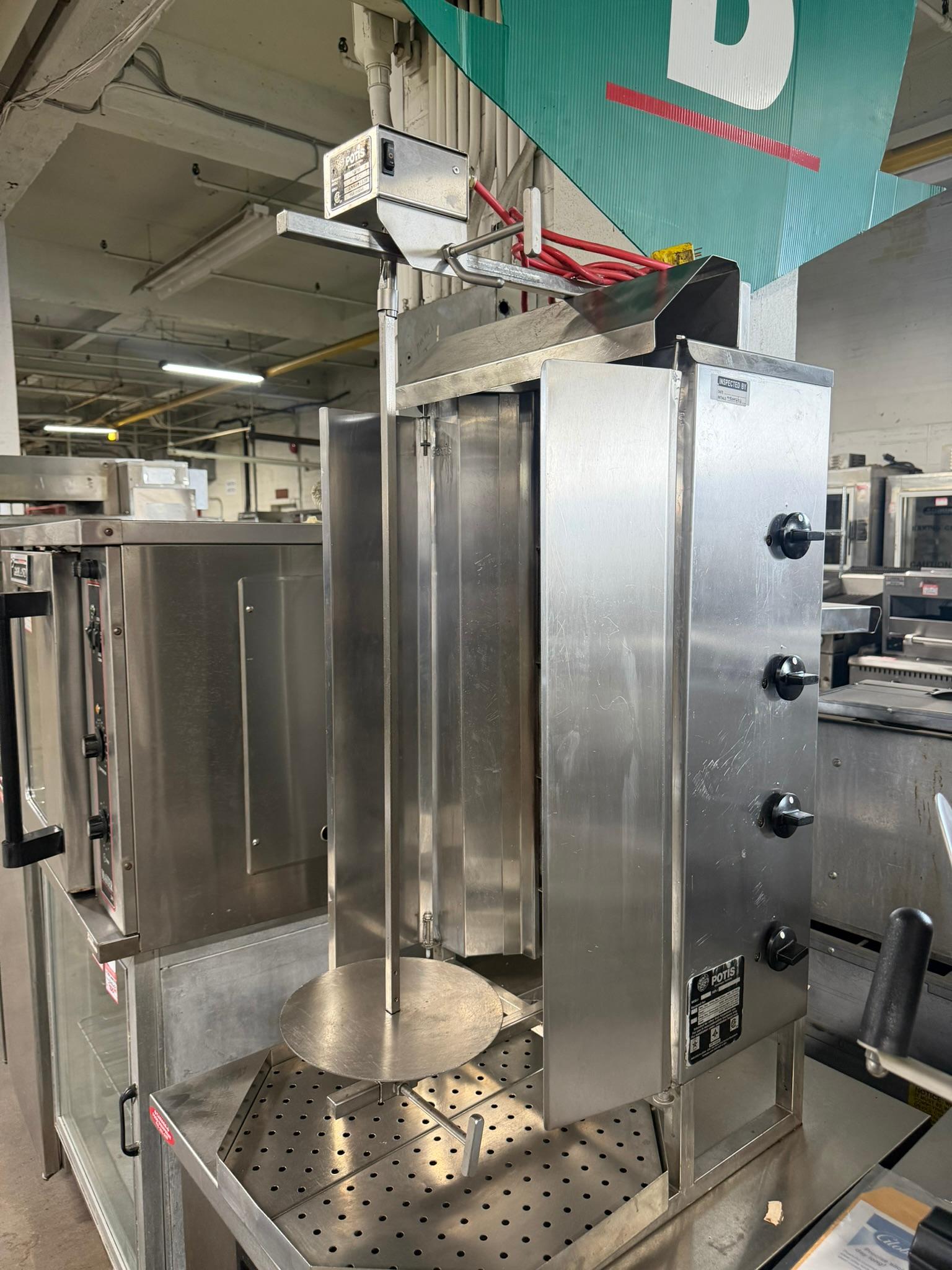 Potis Shawarma 20″ Machine Natural Gas – GD4 REFURBISHED CFE-0145