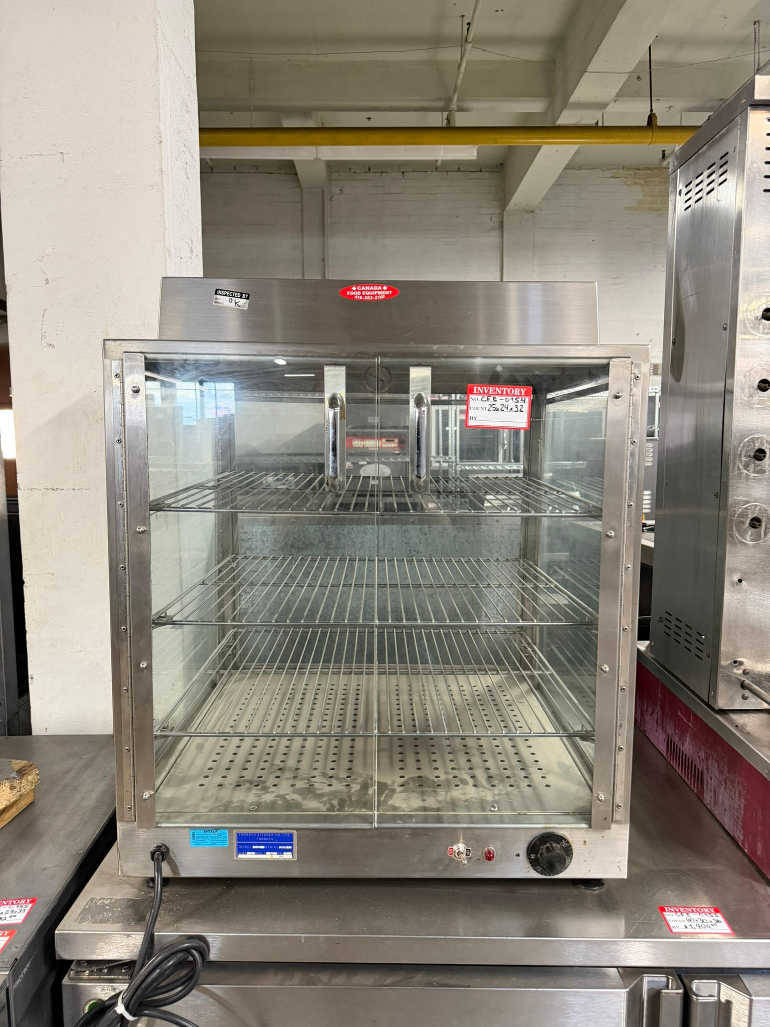 Countertop commercial hot food holding cabinet/heated display merchandiser REFURBISHED CFE-0154 Countertop commercial hot food holding cabinet/heated display merchandiser REFURBISHED CFE-0154