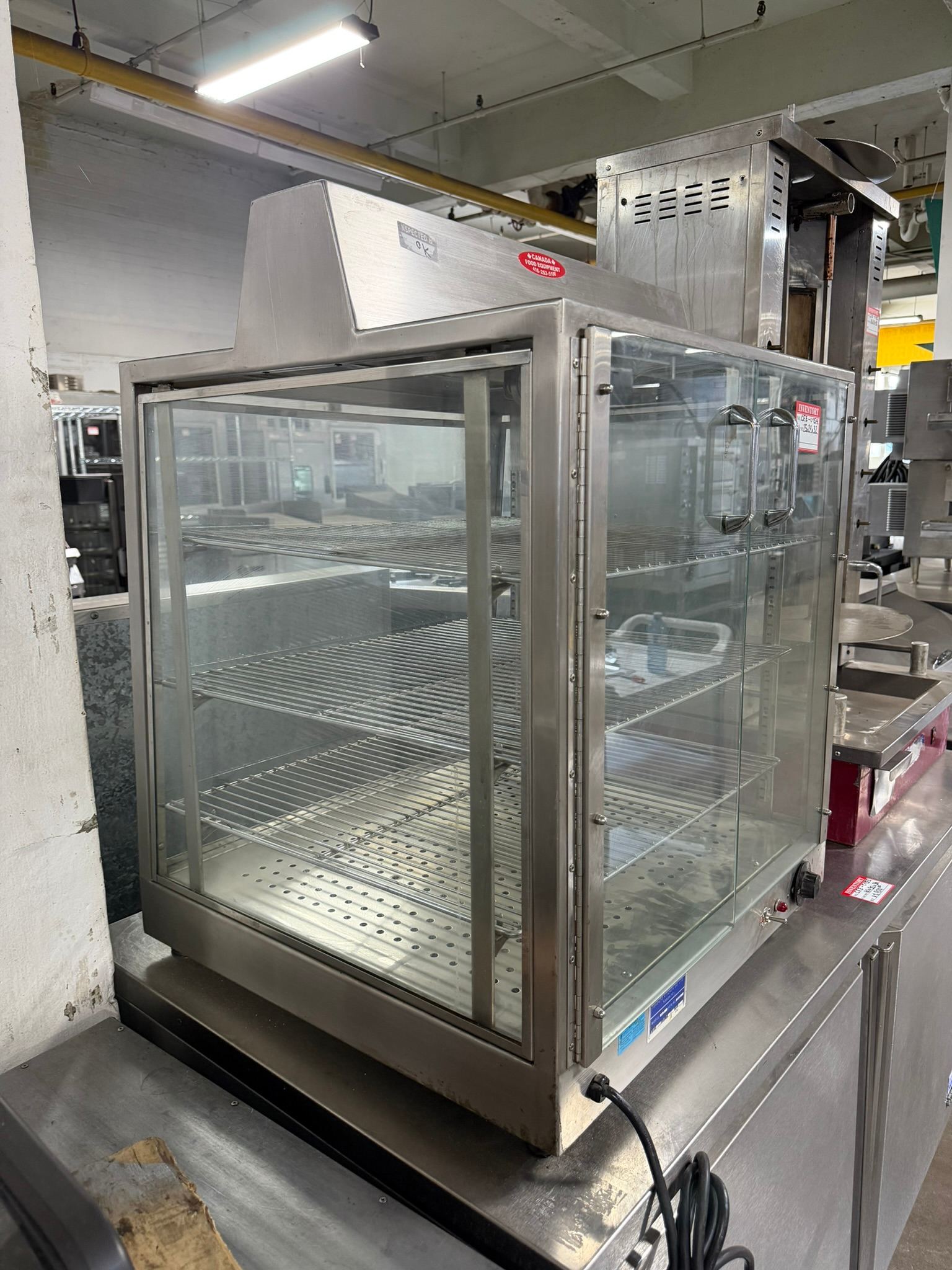 Countertop commercial hot food holding cabinet/heated display merchandiser REFURBISHED CFE-0154 Countertop commercial hot food holding cabinet/heated display merchandiser REFURBISHED CFE-0154
