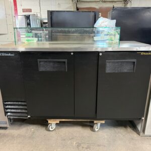True TBB-3-HC 69″ Solid 2 Door Back Bar Refrigerator REFURBISHED CFE-0159