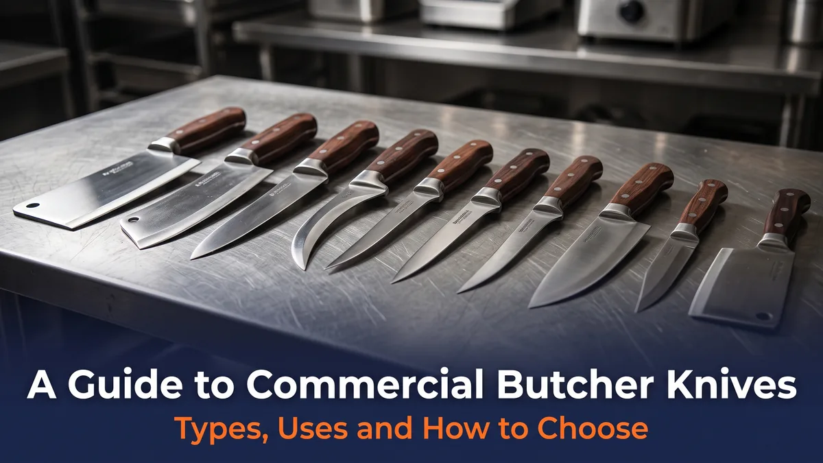 Types of butcher knives and their uses - featured image