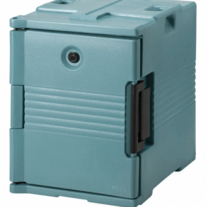 Cambro Ultra Pan Carrier® S-Series Slate Blue Front Loading Insulated Food Pan Carrier - Holds 6 Pans-UPC400401