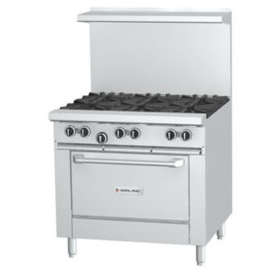 Garland 36" Six Burner Range W/ Oven PROPANE- G36-6R Garland 36" Six Burner Range W/ Oven PROPANE- G36-6R