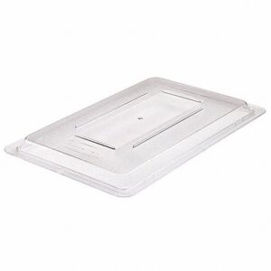 Rubbermaid X Food Tote Box Lid Clear 18" x 26" x 1" (Box Seperate) - FG330200CLR