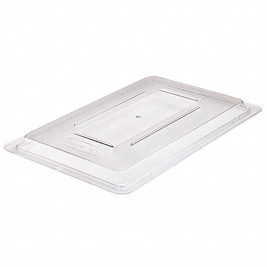 Rubbermaid X Food Tote Box Lid Clear 18" x 26" x 1" (Box Seperate) - FG330200CLR