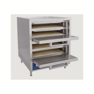 Bakers Pride P44S Hearthbake Series Double Stack Electric Pizza Oven - 208V, 7200W