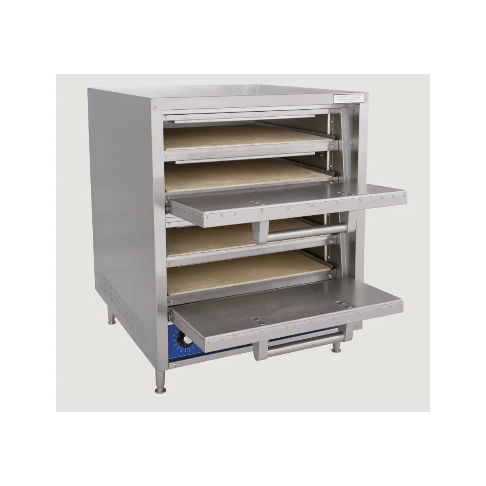 Bakers Pride P44S Hearthbake Series Double Stack Electric Pizza Oven - 208V, 7200W Bakers Pride P44S Hearthbake Series Double Stack Electric Pizza Oven - 208V, 7200W